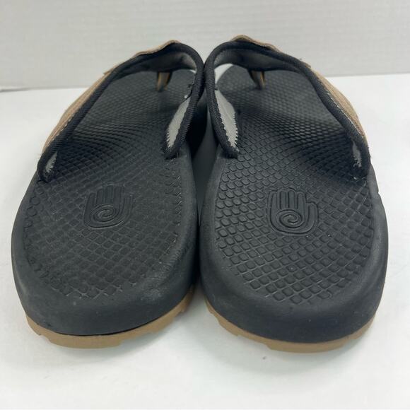 Teva Pajaro Men’s Brown Suede Comfort Slip-On Flip-Flop Sandals Size 13 - Picture 4 of 10